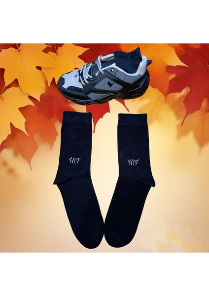 Kişiye Özel Isim Veya Harf Nakışlı Hediyelik Damat, Gelin Veya Sevgili Çorabı