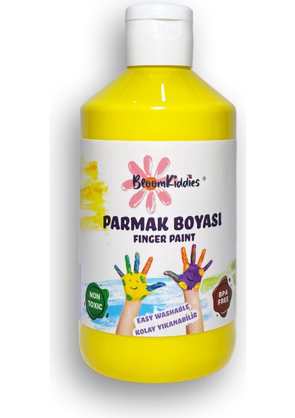 Yıkanabilir Parmak Boya 3'lü Set 1 (3X300 ml Şişe)