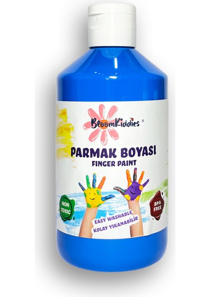 Yıkanabilir Parmak Boya 3'lü Set 1 (3X300 ml Şişe)