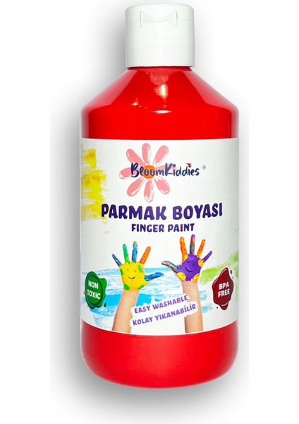 Yıkanabilir Parmak Boya 3'lü Set 1 (3X300 ml Şişe)