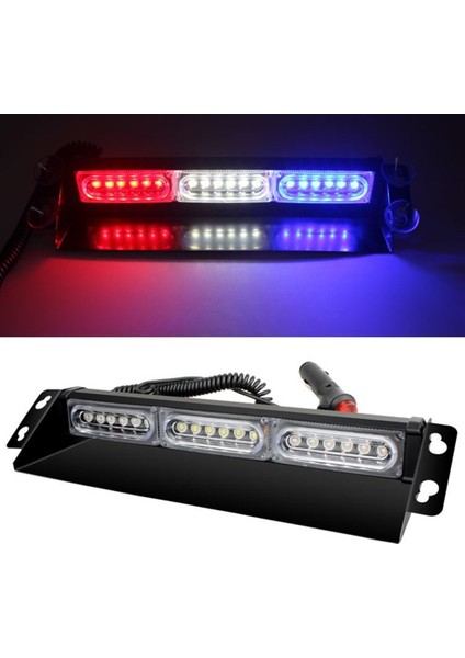 Çakar Lamba 13 Fonksiyonlu 18 LED 12V Kırmızı-Mavi-Beyaz / LAPA532 fiyatları