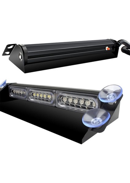 Çakar Lamba 13 Fonksiyonlu 18 LED 12V Kırmızı-Mavi-Beyaz / LAPA532 fırsatları