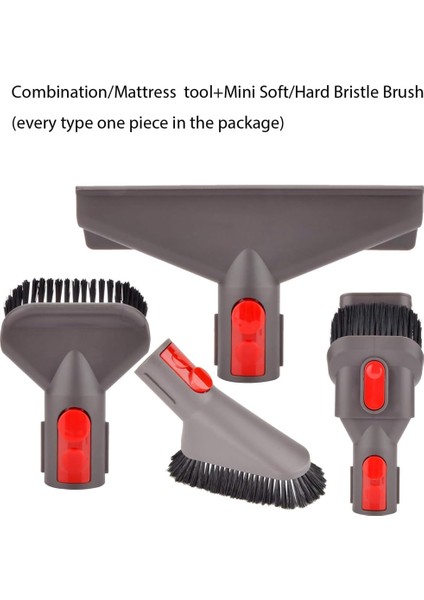 Dyson V15 V11 V10 V7 V8 Fırça Araçları Için: Traceless/yumuşak/sert Kıl Uzatma Hortumu Yatak Fırçası Yükseltme Aralık Aracı (Yurt Dışından) fiyatları