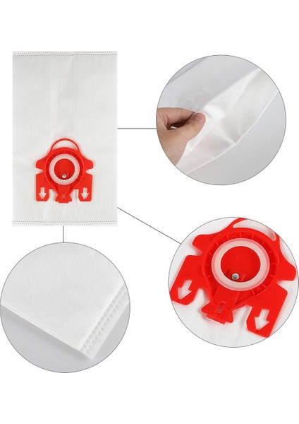 Yedek Elektrikli Süpürge Toz Torbaları, Miele Gn 3d/fjm ile Uyumlu (Yurt Dışından) fırsatları