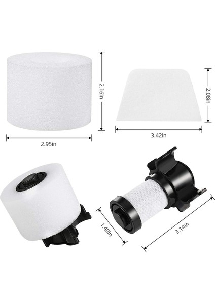 Shark Çubuklu Süpürgeye Uyumlu Yedek Filtre Seti (Yurt Dışından) indirimleri