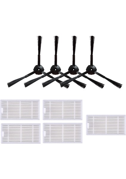 Ilife V55 V50 V5 V5S V3 V3S V50 Için Sünger Hepa Filtre Yan Fırça (Yurt Dışından)
