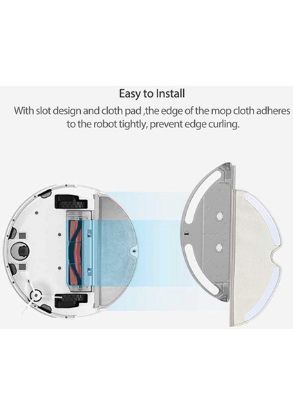 Xiaomi Mijia 1c Robot Süpürge 6 Adet Temizlik Bezi Paspas Için (Yurt Dışından) modelleri