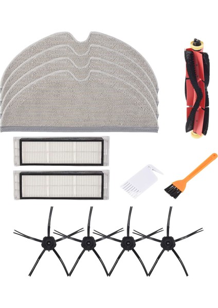 13 Adet Xiaomi Roborock S6 S60 S65 S5 Max S6 Maxv S6 Saf Vakum Süpürge Aksesuarları Fırçalar Fırlatmalar (Yurt Dışından)