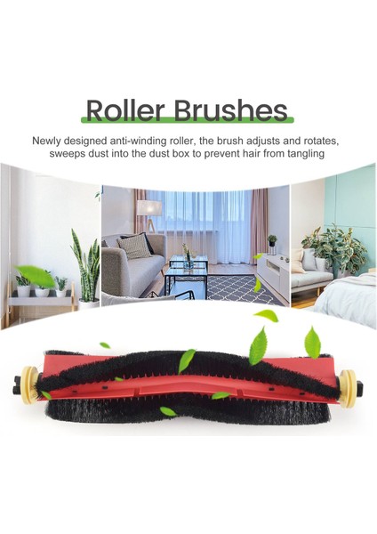 13 Adet Xiaomi Roborock S6 S60 S65 S5 Max S6 Maxv S6 Saf Vakum Süpürge Aksesuarları Fırçalar Fırlatmalar (Yurt Dışından)