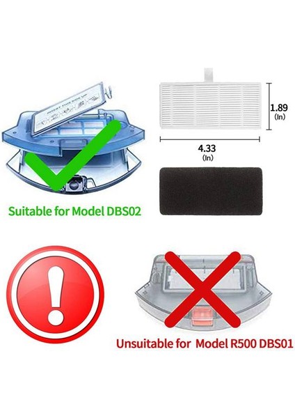 Yedek Parçalar Elektrikli Süpürge Seti Hepa Filtre Ana Fırça Seti (Yurt Dışından) fiyatları