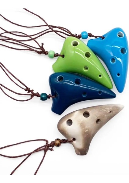 Gök Mavisi Tarzı Flüt 6 Delik Soprano C Seramik Flauta Ocarina Of Time Mini Ocarina Flüt Çocuk Oyuncak Müzik Aletleri (Yurt Dışından) modelleri