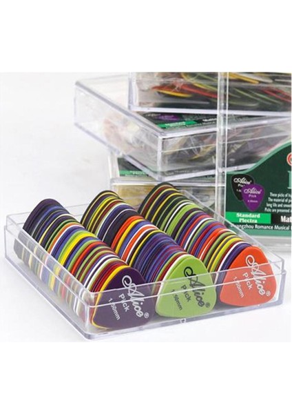 0.96 mm Tarzı Gitar Seçtikleri 1 Kutu Buzlu Abs Gitar Seçkisi Çeşitli Kalınlıklarda Plectrum Mediator Gitar Aksesuarları Gitar Pick Plectrum (Yurt Dışından)