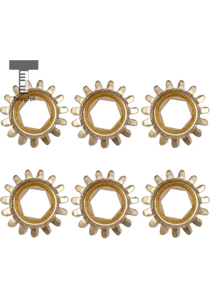 Tooyful Akortçular Tuning Pegs Makine Kafaları Gitar Enstrüman Parçaları Için Altıgen Delik Oranı Dişliler Dağı (Yurt Dışından)