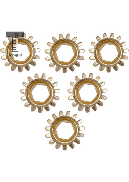Tooyful Akortçular Tuning Pegs Makine Kafaları Gitar Enstrüman Parçaları Için Altıgen Delik Oranı Dişliler Dağı (Yurt Dışından)
