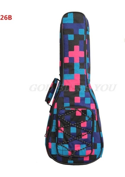 26B Tarzı Inç Ukulele Sırt Çantası Konser Ukulele Su Geçirmez Gig Çanta Korumak Vaka Mini Gitar Çantası Tenor Soprano Konseri Için (Yurt Dışından)