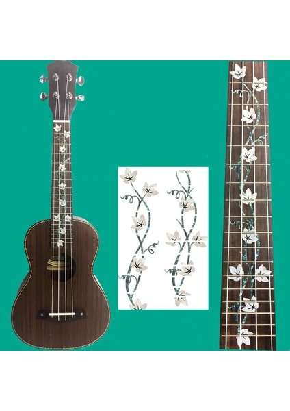 No.6 Tarzı Karikatür Hayvan Sevimli Kakma Çıkartmaları Klavye Etiketi Ukulele Aksesuarları Için Dıy Ukelele Çıkartmaları (Yurt Dışından)