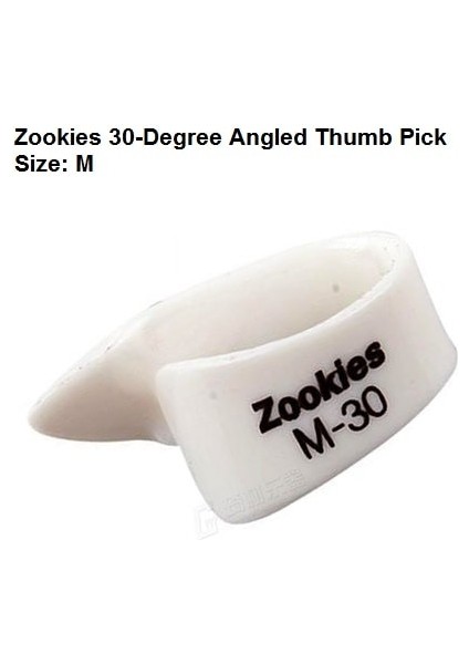 Zookies M30 Stili Dunlop Thumb Pick Plectrum Mediator Gitar Parmak Toplama Stili Için, 1 Adet (Yurt Dışından)