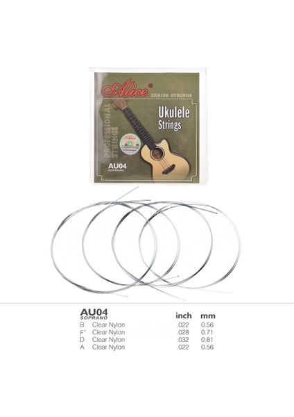 U104 Çok Renkli Stil Et Soprano Ukulele Ukelele Ukele Dizeleri Seti Naylon Ukulele Dizeleri Yedek Parça Yaylı Enstrüman Aksesuarları (Yurt Dışından) fiyatları