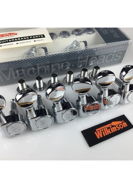 4r 3l Stili Wilkinson Wjn-05 Elektro Gitar Makinesi Kafaları Tunerler Mini Oval Tuner Için St Tl Tele Gümüş Krom Tuning Pegs (Yurt Dışından) modelleri