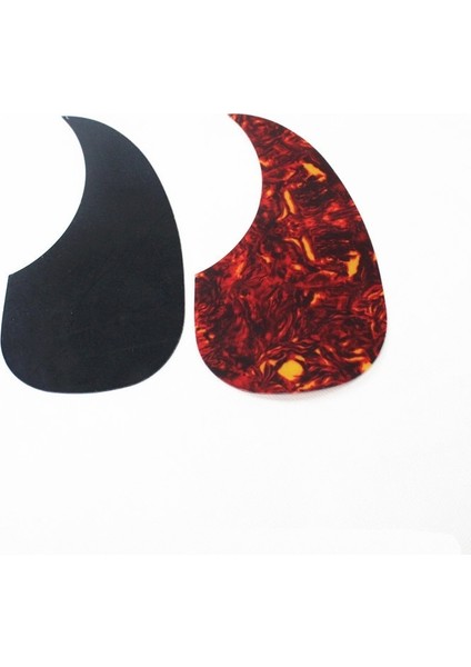 No.5 Tarzı Gitar Pickguard Kırmızı Siyah Damla Şeklinde Şeffaf Pickguard Kuş Şeklinde Popüler Kalkan Gitar Aksesuarları Parçaları (Yurt Dışından) fırsatları