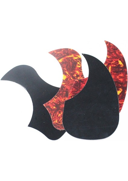 No.5 Tarzı Gitar Pickguard Kırmızı Siyah Damla Şeklinde Şeffaf Pickguard Kuş Şeklinde Popüler Kalkan Gitar Aksesuarları Parçaları (Yurt Dışından) indirimleri