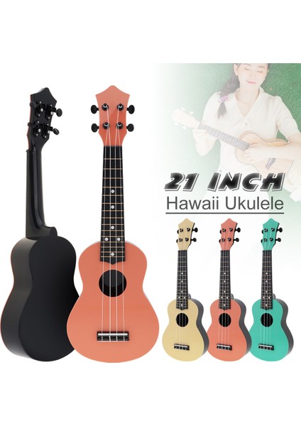 Bej Tarzı 21 Inç Soprano Ukulele Renkli Acousttrings Hawaii Gitar Mini Gitar Enstrümanı Çocuklar ve Müzik Yeni Başlayanlar Için (Yurt Dışından) fiyatları