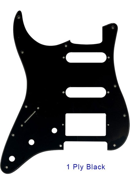 3 Kat Beyaz Stil Elektro Gitar Parçaları Solak Abdmeksika Fd Strat 11 Delik Hss Paf Humbucker Gitar Pickguard Kazıma Plakası (Yurt Dışından) modelleri
