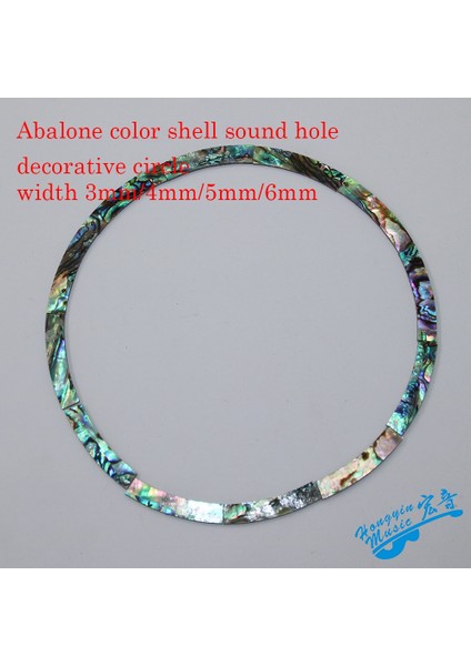 Caıbaısoundhole-Ykq5 Stili Abalone Renkli Kabuk Gitar Çemberi Akustik Gitar Aksesuarları Için Ses Deliği Promosyon Dekoratif Çember Genişliği (Yurt Dışından)