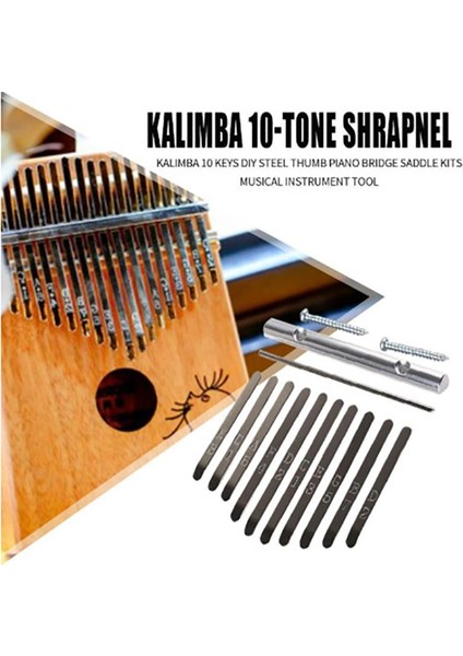 10 Tuş Stili Yeni Mini Kalimba 8 Tuşları Başparmak Piyano Harika Ses Parmak Klavye Enstrüman Woodenacrylic Müzik Aletleri Klavye (Yurt Dışından)
