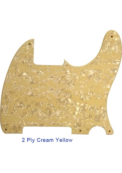 1ply Siyah Tarzı Pleroo Gitar Parçaları - Abd Standart 5 Vida Deliği Için 52 Yıl Tele Telecaster Dıy Boş Gitar Pickguard Çizik Plakası (Yurt Dışından)