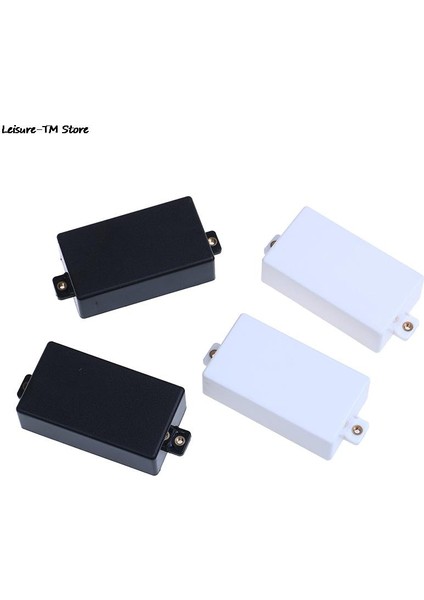 Beyaz Stil 2 Adet Siyah Beyaz Plastik Mühürlü Çift Bobin Humbucker Gitar Çift Bobin Pickup Için Pikap Kapak Kabuk (Yurt Dışından) fırsatları