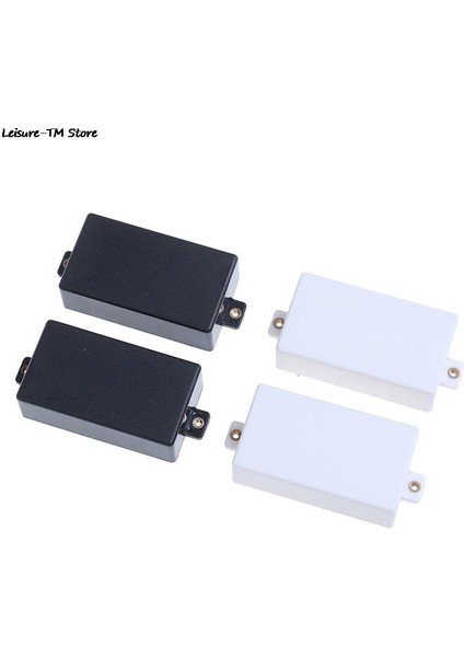 Beyaz Stil 2 Adet Siyah Beyaz Plastik Mühürlü Çift Bobin Humbucker Gitar Çift Bobin Pickup Için Pikap Kapak Kabuk (Yurt Dışından) indirimleri