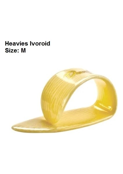 Ivoroid Heavyes M Stili Dunlop Thumb Pick Plectrum Mediator Gitar Parmak Toplama Stili Için, 1 Adet (Yurt Dışından)