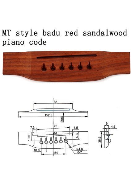 mt Bd G0412 Stili Halk Akustik Gitar Avlusu Köprünün Altında Avlunun Altında Sürücünün Altında Çekme Ipi Panosu Çekme Ipi Panosu Gül Ksilofon Bahçesi (Yurt Dışından)