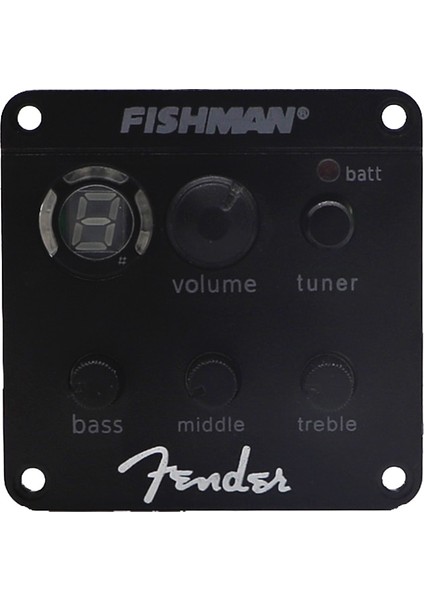 Isys Stili Fishman Isys Onboard Preamps 3 Bant Eq Bas Orta Tiz ve Tuner Hacmi (Yurt Dışından)