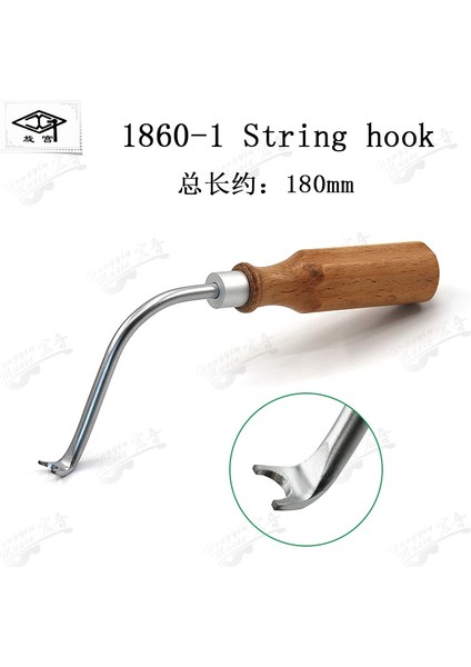 GQ1860-15 Stili Spiral Saray Piyano Akordu Fabrika Onarım Aracı Yakınlaştırma Klavye Pimi Çok Vurgulu Kafa Bloğu Destek Kancası (Yurt Dışından)