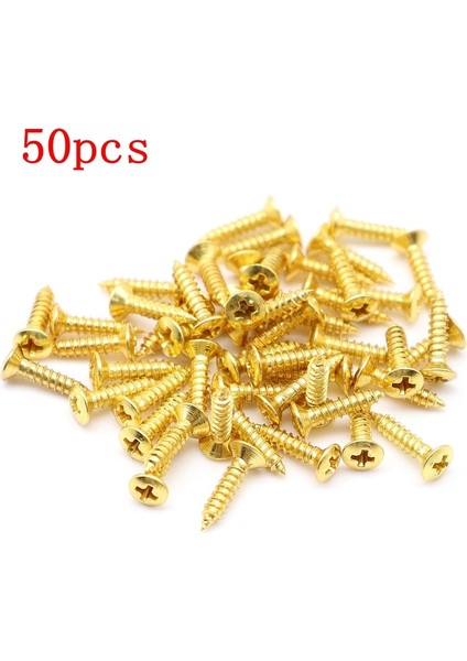 50 Adet Altın Tarzı Adet Elektro Gitar Bakguard Arka Plakalar Jack Plaka St Tl Sg Lp Gitar Için Montaj Vidaları (Yurt Dışından)