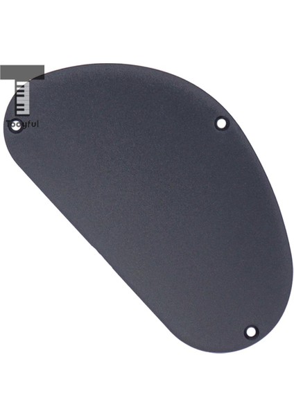 Tooyful Kum Taşlama Gitar Pickguard Boşluğu Gitar Için Kapak Arka Plaka Bas Aksesuar Siyah (Yurt Dışından)