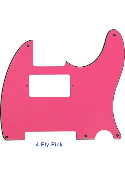 4ply Pembe Tarzı Pleroo Gitar Parçaları - Abd Standart 5 Vida Deliği Için Paf Humbucker Gitar Pickguard Scratch Plakalı 52 Yıl Tele Telecaster (Yurt Dışından)