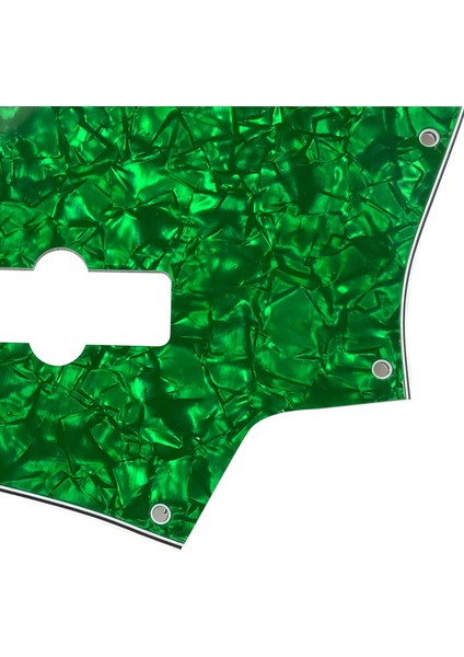 Beyaz Inci Kabuk Stili Pleroo Özel Prats - Abd 10 Delik 4 Dize Standart Caz Bas Gitar Pickguard Scratch Plate Için (Yurt Dışından)