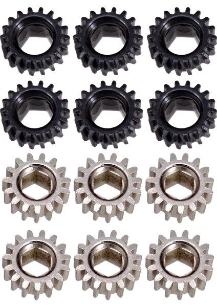 NO.44579 Tarzı 6 Adet Altıgen Açık Dişli Akort Aletleri Ayar Mandalları Makine Kafaları Montaj Altıgen Deliği 1::15 Gitar Enstrümanları Için Dişliler ve Bacaklar (Yurt Dışından) modelleri