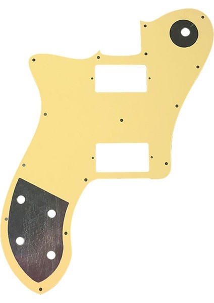 4ply Gri Inci Stili Pleroo Gitar Parçaları Abd Fender '72 Için Pickguard Tele Deluxe Yeniden Yayın Gitar Paf Humbucker Değiştirme Telecaster Gitar (Yurt Dışından) indirimleri