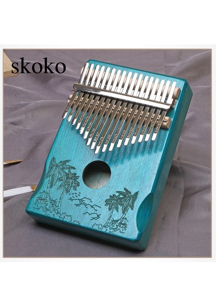 A-1 Adet Tarzı 17 Tuşlar Kalimba Maun Başparmak Piyano Kamış 17 Anahtar Müzik Klavye Mano Yüksek Li Ahşap Afrika Kalimba Parmak Piyano (Yurt Dışından)