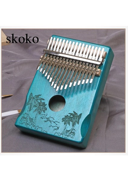 A-1 Adet Tarzı 17 Tuşlar Kalimba Maun Başparmak Piyano Kamış 17 Anahtar Müzik Klavye Mano Yüksek Li Ahşap Afrika Kalimba Parmak Piyano (Yurt Dışından)