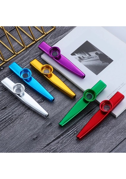 Yeşil Stil Olors Metal Kazoos Müzik Aletleri Flüt Diyafram Ağız Kazoos Müzik Aletleri Gitar Için Iyi Bir Yol Arkadaşı (Yurt Dışından) fiyatları
