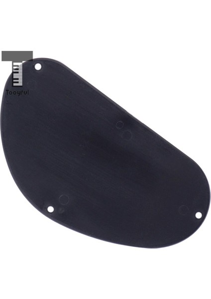 Tooyful Kum Taşlama Gitar Pickguard Boşluğu Gitar Için Kapak Arka Plaka Bas Aksesuar Siyah (Yurt Dışından)