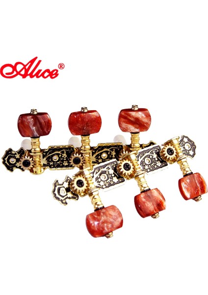 AOS-020HV3P Style Alıce Akustik Klasik Halk Gitar Makine Kafaları Akort Pegleri (Uzun) 3+3set Seçiminize Göre Altı Çeşit (Yurt Dışından)
