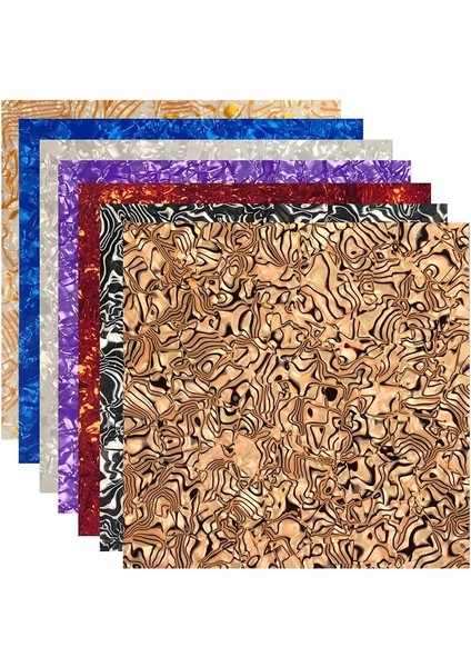 Beyaz Stil 24CMX22CM Li Akustik Gitar Pickguard Selüloit Malzeme Boş Levha Kendinden Yapışkanlı Çizik Plakası Çeşitli Renkler Mevcuttur (Yurt Dışından)