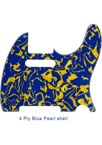 4ply Mor Inci Stili Pleroo Gitar Parçaları - Abd Standart 5 Vida Deliği Için 52 Yıl Tele Telecaster Gitar Pickguard Çizik Plakası, Çok Renkli Seçim (Yurt Dışından) modelleri