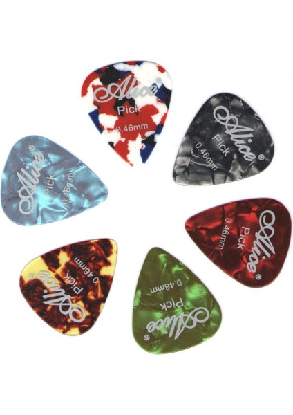 1,50 mm Stili 6 Adet Alice Selüloit Gitar Seçtikleri Arabulucu Kalınlık Renk Rastgele (Yurt Dışından) fiyatları